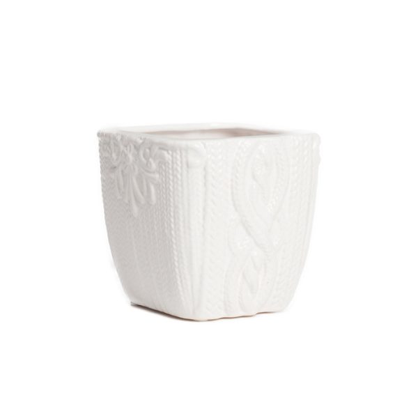 Маленькое керамическое кашпо Lindley — изображение 3