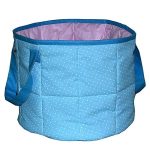 Короб текстильный большой Лесные чернички хлопок 100%