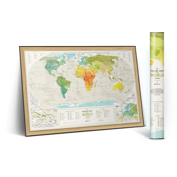 Карта travel map geograghy world — изображение 6