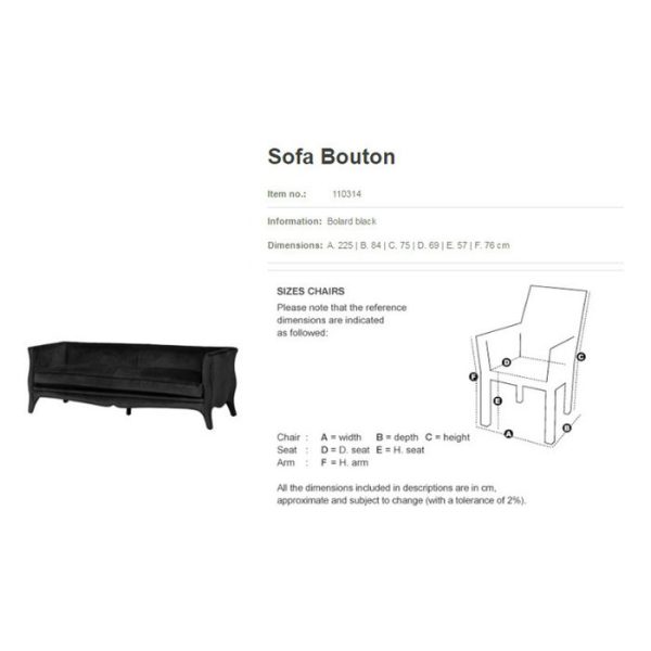Диван  Sofa Bouton   — изображение 2