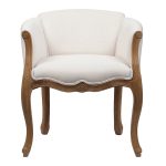 Кресло Cabriole Elizabeth Кремовое Полиэстер