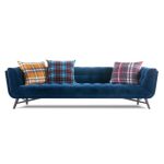 Диван Soja Четырехместный Синий