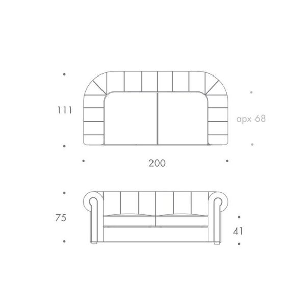 Диван Chestor Синий  — изображение 7