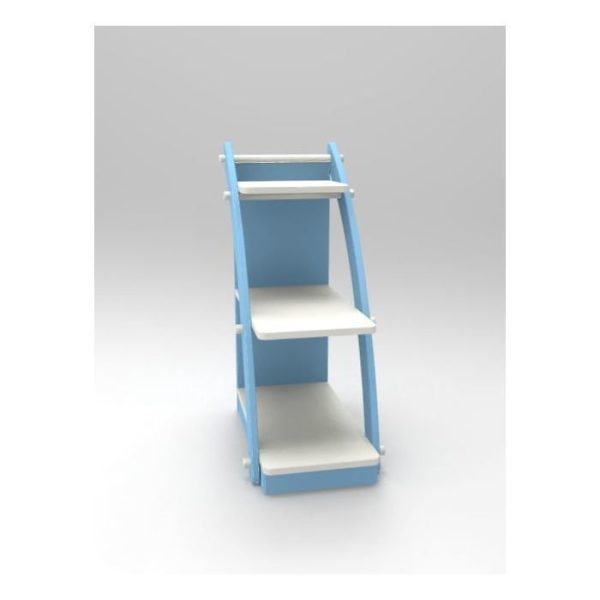 Стеллаж Парус К8 Пастельно-бирюзовый — изображение 13