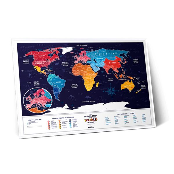 Карта travel map holiday world — изображение 13