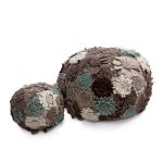 Шерстяной пуф Loca Nera small garden flower — изображение 4