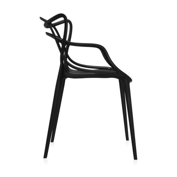 Кресло Kartell Masters из термопластика черного цвета — изображение 4