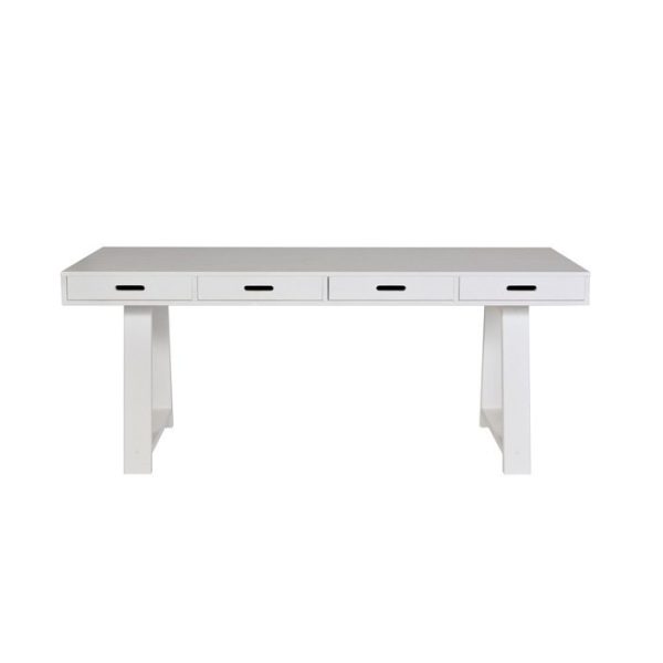 2700product_gallery_photo_382224f7-0c8a-4c07-aca1-b4df12f418ae.JPG Письменный Стол SIDETABLE 4-DRAWERS WHITE PINE — изображение 1