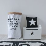 Эко-мешок для игрушек из крафт бумаги Alphabet — изображение 3