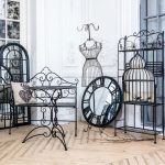 Настенное зеркало «Булонь» (черный антик) — изображение 5