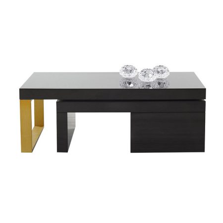 Журнальный столик VISION из шпона дуба