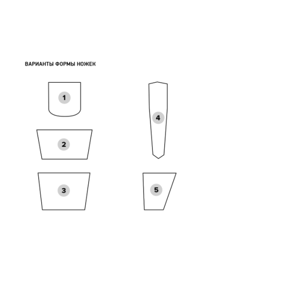 Кровать Дизайнерская «Одри» 140х200 см — изображение 7