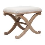 Табурет X-Leg Stool Кремовый Полиэстер — изображение 3