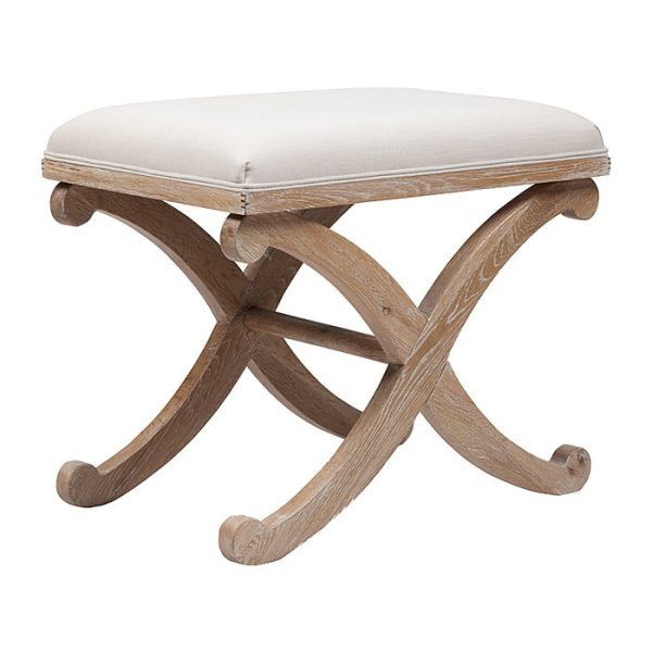 Табурет X-Leg Stool Кремовый Полиэстер — изображение 3