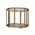 ШКАТУЛКА ЛАТУНЬ/СТЕКЛО BLOOMINGVILLE