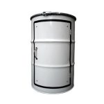 Бочка-шкаф с дверью и полками XL