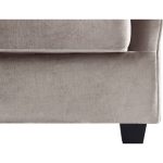 Диван с обивкой из серой ткани  — изображение 7