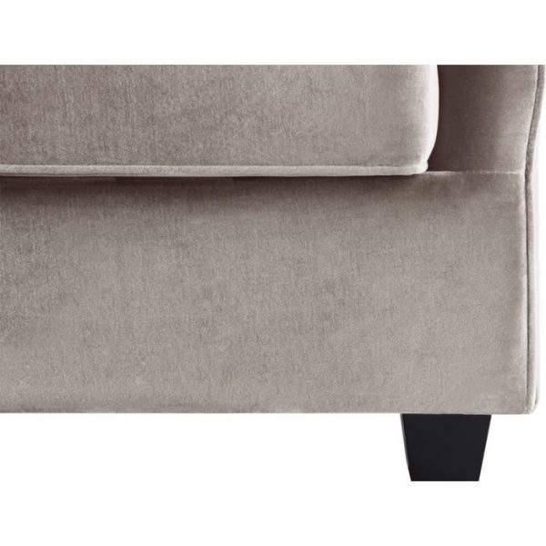 Диван с обивкой из серой ткани  — изображение 7