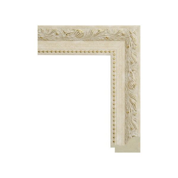 Настенное Зеркало большое Светлая Лоза в кремовой рам — изображение 2