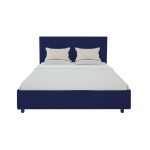 Кровать Royal Black 160х200 см Велюр Синий