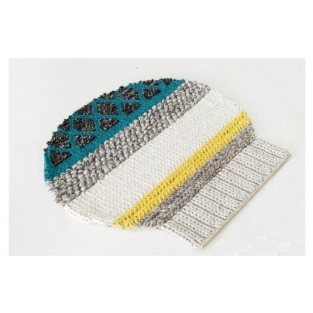 Ковер GAN Globo из 100% шерсти 90х100 см