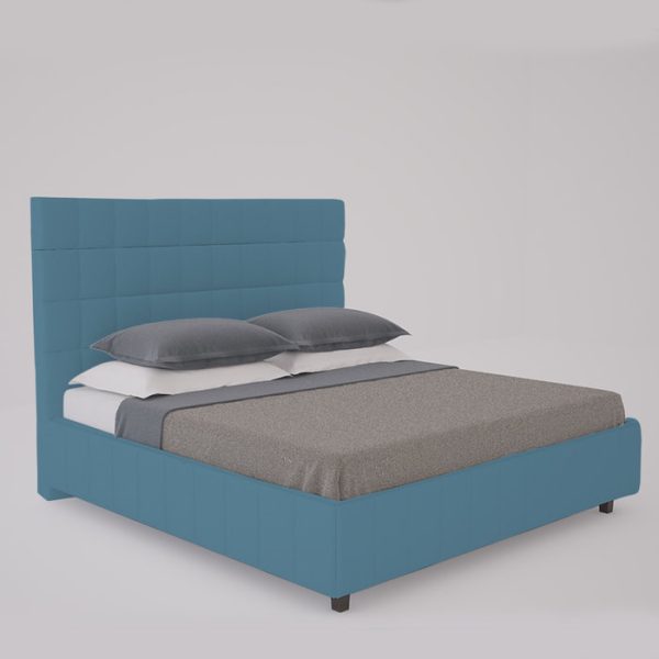 Кровать Shining Modern с мягким изголовьем и прочным деревянным каркасом 180х200 см — изображение 4