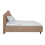 Кровать Palace 200x200 см Велюр Пыльная роза — изображение 3