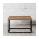 Журнальный стол Liverpool I из массива дуба и металла  — изображение 3