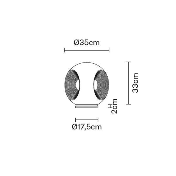 Настольная лампа Eyes Fabbian — изображение 6