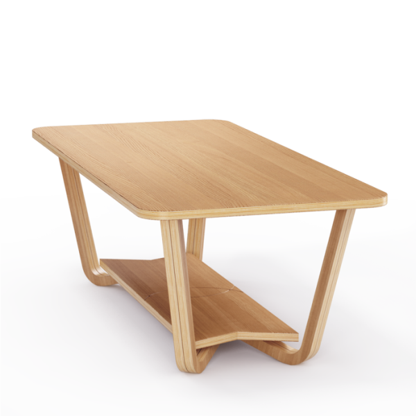 Кофейный столик Luleå из дерева дуб  графит — изображение 5