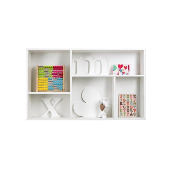 Стеллаж  MEIKE COLLECTORS CABINET WHITE из древесины сосны — изображение 2