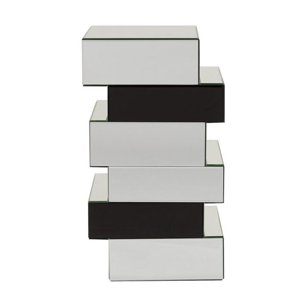 Кофейный столик Colombes полностью покрытый зеркальными панелями — изображение 3