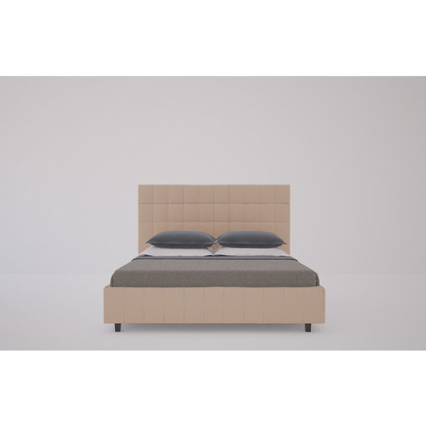Кровать Shining Modern с мягким изголовьем и прочным деревянным каркасом 140х200 см — изображение 5