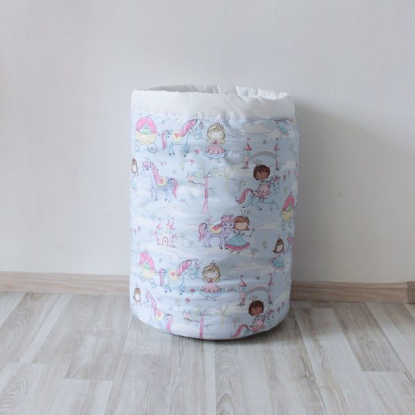 Тканевая корзина Princess&Unicorn из 100% хлопока — изображение 2