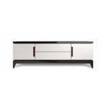 Тумба ТВ ALTO Белый Глянец