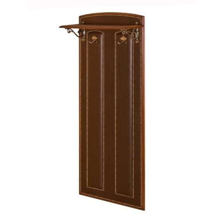 Вешалка Парма - 1/1 с двумя крючками и полкой