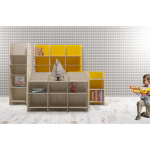 СТЕЛЛАЖ Muna ШЕЛФИ С 6 ПОЛКАМИ 