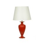 Настольная лампа Sporvil с белым абажуром