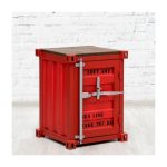 Прикроватная тумбочка Sea Container из массива дуба