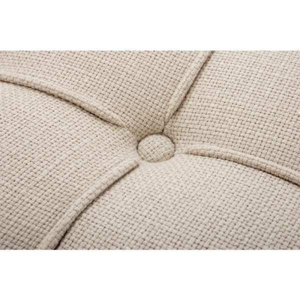 Банкетка  на ножках из нержавеющей стали 53.5x120x42.5 см — изображение 2