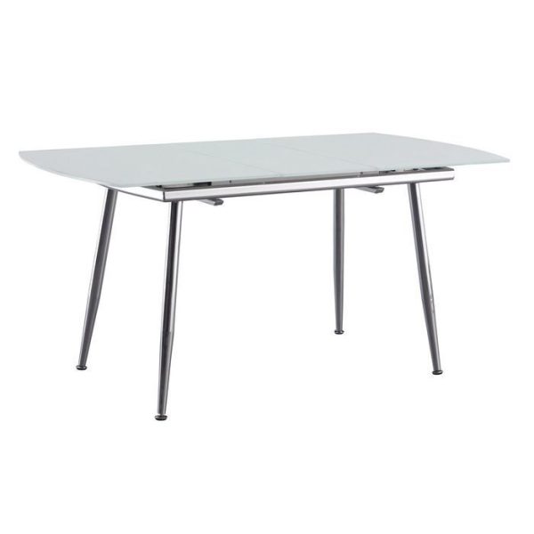 Стол обеденный раздвижной со столешницей из закаленного стекла — изображение 2