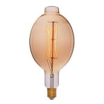 Лампа накаливания E40 95W груша прозрачная  