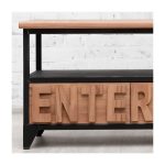 ТВ тумба в индустриальном стиле Entertainment  — изображение 6