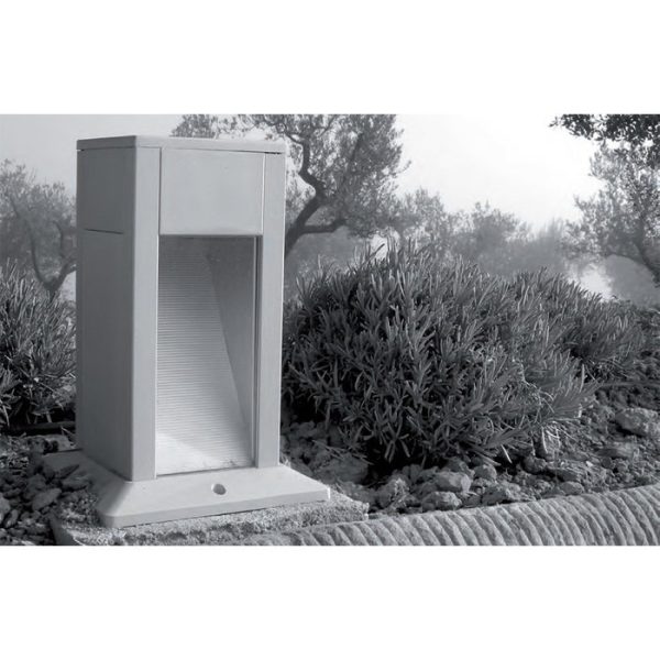 Фонарь из металла Side Park из металла серого цвета — изображение 3