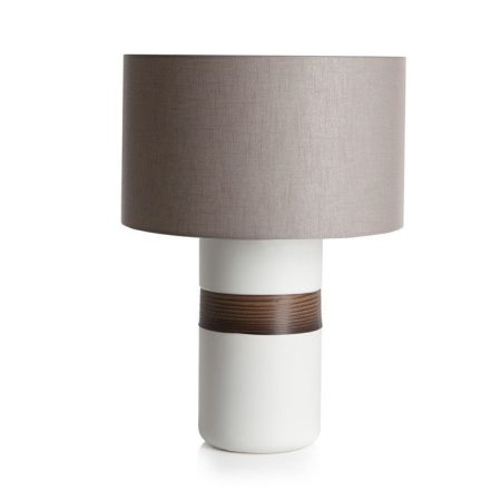 Лампа с деревянным декором Loca Nera Wooden Cylinder