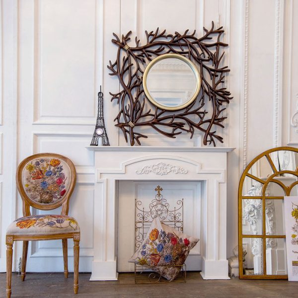 Полка-жардиньерка (бронзовый антик, версия L) — изображение 3