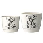 Набор из 2 кашпо BLOOMINGVILLE Enjoy