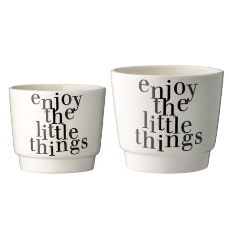 Набор из 2 кашпо BLOOMINGVILLE Enjoy