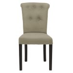 стул с мягкой обивкой Sonder Светло-серый  