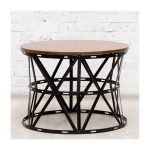  журнальный стол Hammer со столешницей из массива дерева